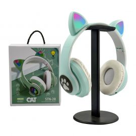 سماعة راس بلوتوث بجودة صوت فائقة الوضوح وميكرفون عازل للضوضاء