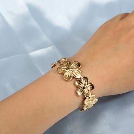 سوار نسائي على شكل زهره قابله للتعديل