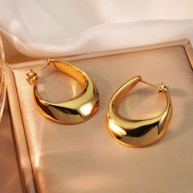 اقراط نسائيه ناعمه من الفولاذ المقاوم للصدا