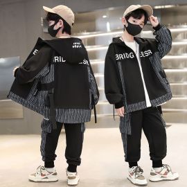 طقم ملابس شتويه من قطعتين للاولاد