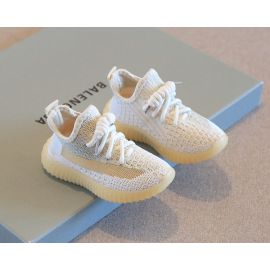 حذاء رياضي قماشي قابلة للتنفس وخفيفة الوزن بقاعدة مقاومة للتآكل للاولاد