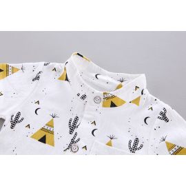 اطقم صيفي من القطن للاطفال من 2 قطع