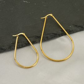 اقراط نسائي ناعمه بحجمين