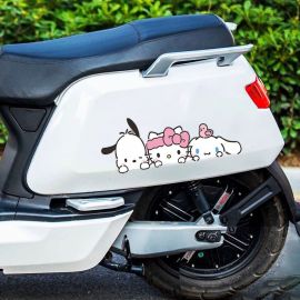 ملصقات ديكور سيارات بتقنية طباعة عالية الدقة مع ثبات طويل الأمد / قطعتين