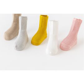 جوارب شتوية لون ساده للاطفال