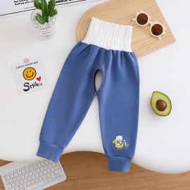 بنطلونات خريفية للأطفال والرضع مفتوحة من الداخل