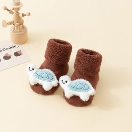 جوارب للأطفال حديثي الولادة من القطن الخالص للأطفال الرضع / زوجين