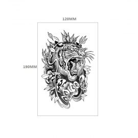 ملصق وشم بأشكال حيوانية مختلفة للسيدات / 4 قطع 