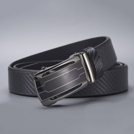 حزام جلدي متين مقاوم للتأكل بجودة عالية ولمسة أنيقة تدوم طويلاً للرجال 