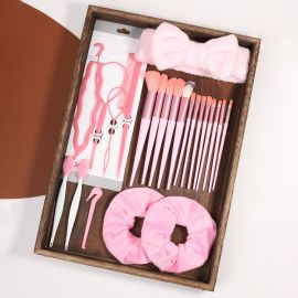 طقم الأدوات اللازمة لروتين تجميل متكامل بلمسة احترافية / 23 قطعة