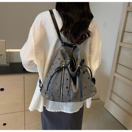 حقيبة نسائي كتف وظهر مع جيوب خارجيه