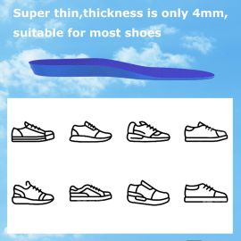 نعل داخلي للأحذية نعل سيليكون لأحذية الأطفال والبالغين