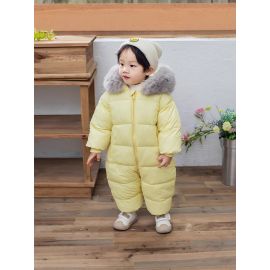  طقم شتوي سميك للأطفال مناسب للأولاد والبنات