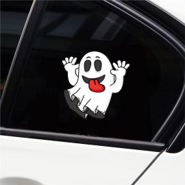 ملصقات للسيارات والدراجات بنمط أشباح / قطعتين
