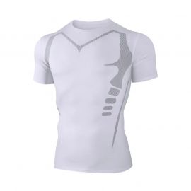 ملابس لياقة بدنية رياضية صيفية بأكمام قصيرة