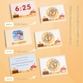 ألعاب تعليمية للاطفال لتعليم الوقت