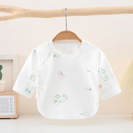 بلوزة لنصف الظهر لحديثي الولاده مصنوعة من القطن الخالص