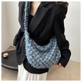 شنطة جينز نساني ذات سعه