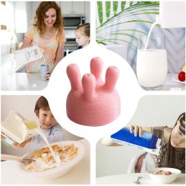 غطاء زجاجة الحليب ، غطاء كرتون الحليب