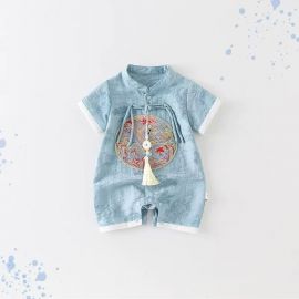 بدلة اطفال مطرزه 