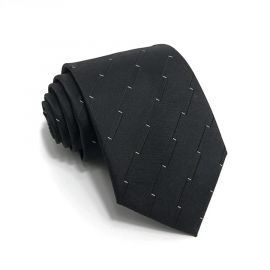 ربطة عنق رسمية سوداء اللون للرجال