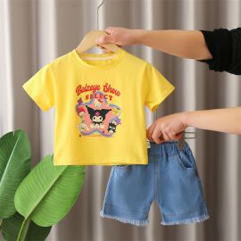 طقم بلمسة أنوثة هادئة للفتيات المواليد 