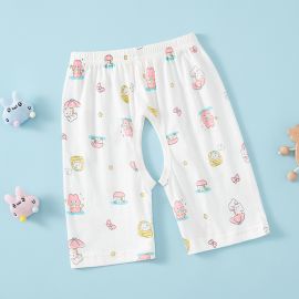 بنطلون أطفال مفتوح من الأمام من القطن الخالص