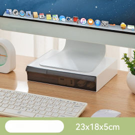 رف سطح المكتب لرفع الشاشة الكمبيوتر متعدد الطبقات