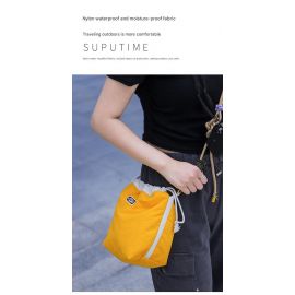 حقيبة كاميرا مع إغلاق برباط من النايلون المقاوم للماء