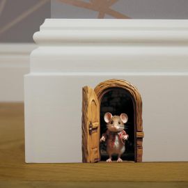 ملصق حفرة الفأر الكرتوني اللطيف للديكور المنزلي / قطعتين