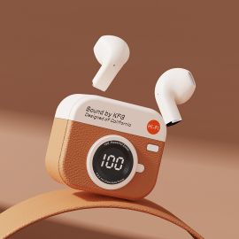 سماعة رأس بلوتوث لاسلكية بتصميم كلاسيكي 