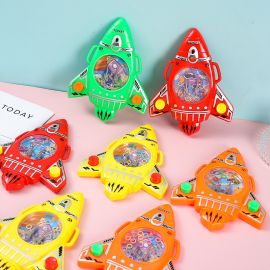 لعبة آلة الصواريخ المائية بشكل سفينة فضائية للأطفال / قطعتين