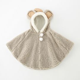 ستره شتويه للاطفال مزودة بغطاء رأس