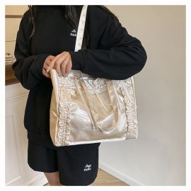 شنطه كتف نسائي بتصميم شفاف