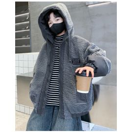 معطف أولاد سميك مبطن بالقطن