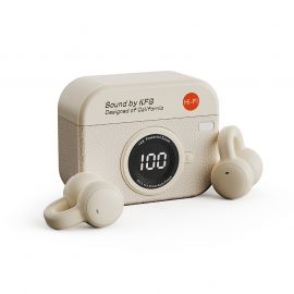 سماعة لاسلكية بعمر بطارية طويل وشاشة رقمية