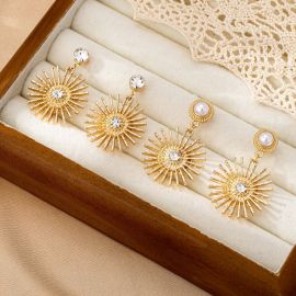 اقراط نسائي عصرية