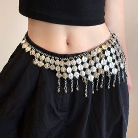 حزام خصر بشراشيب معدنية