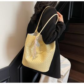 حقيبة يد نسائية ذات سعة مكونه من قطعتين