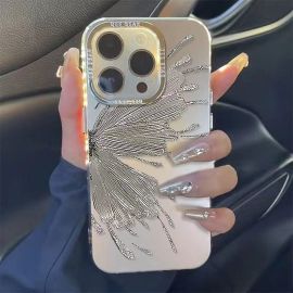 كفر ايفون بنمط جناح فراشه كرستاليه
