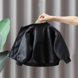 جاكت ولادي جلدي 