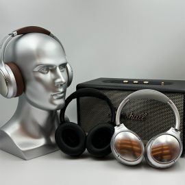 سماعة رأس لاسلكي بتصميم كلاسيكي 