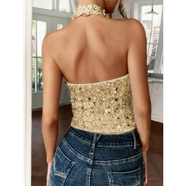 بلوزه نسائي ترتر بدون اكمام