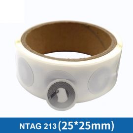 ملصق إلكتروني قطعه واحدة RFID - Ntag - NFC 