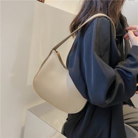 شنطه يد نسائي ساده بحزام قابل للتعديل