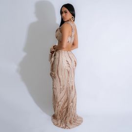 ملابس سهره نسائي من قطعتين 