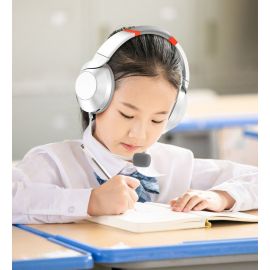 سماعة راس بلوتوث بروتوكول 5.4 مريحة في الارتداء خفيفة الوزن مزودة بميكروفون