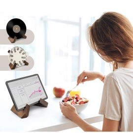 حامل كتب واجهزه خشبي