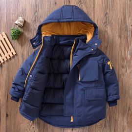 جاكت شتوي سميك مصنوع من نسيج ثلاثي الطبقات مضاد للاتساخ ومقاوم للماء والرياح