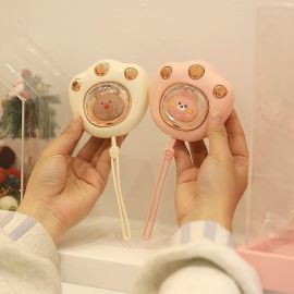 جهاز لتدفئة اليدين مع شاشة رقمية قابلة للشحن بيو اس بي 